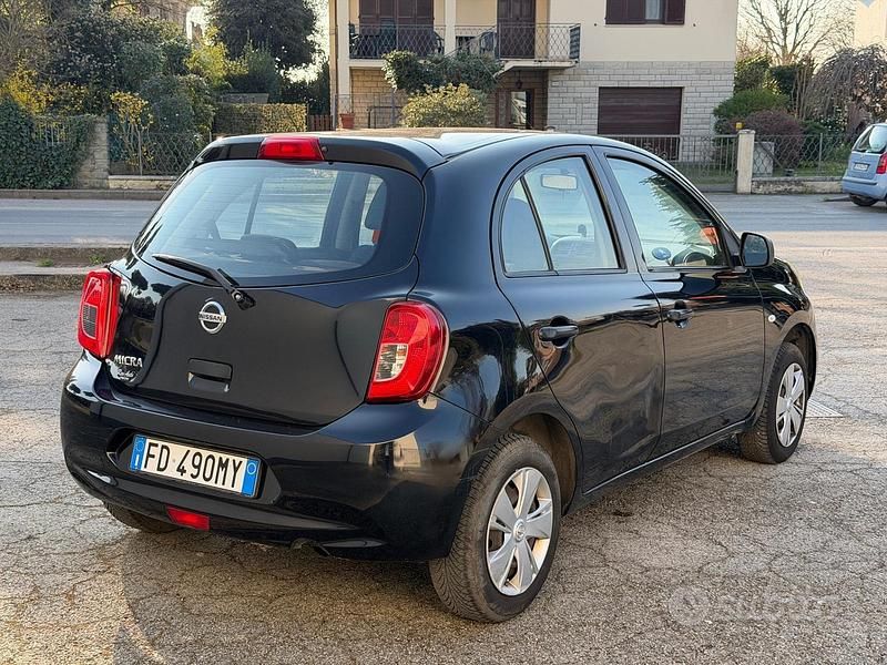 Usata Nissan Micra Tekna 80 CV (58 kW) 2016 Nero Utilitaria