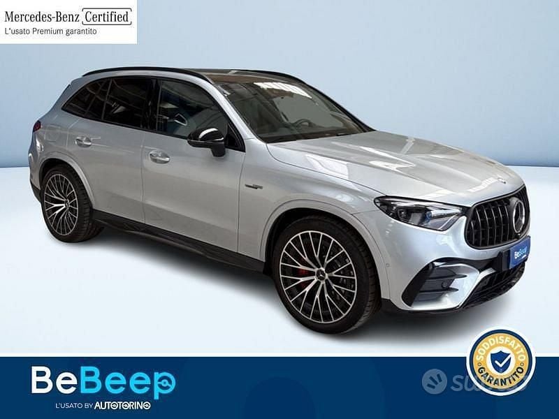 Usata Mercedes GLC63 AMG AMG Line Premium 476 CV (350 kW) 2024 Argento metallizzato SUV
