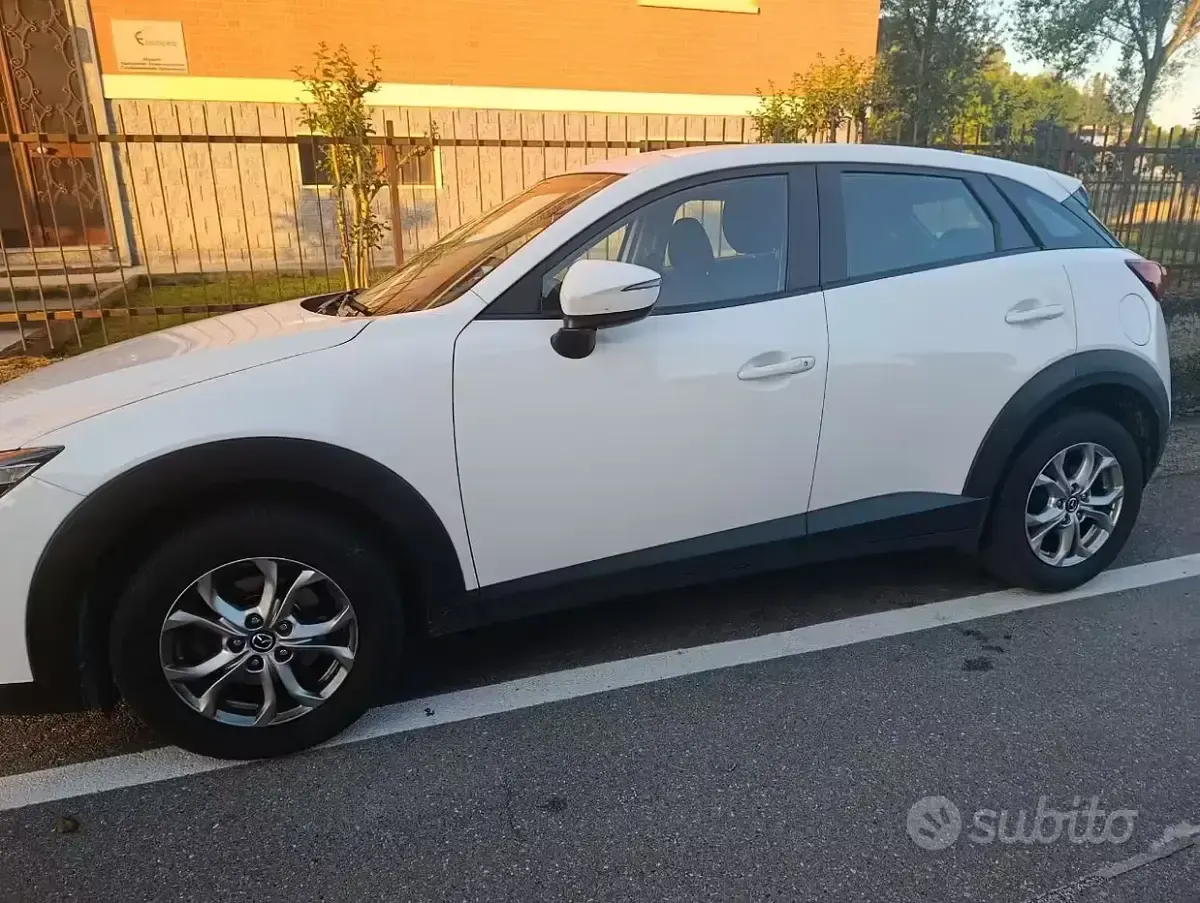 Usata Mazda CX-3 Evolve 105 CV (77 kW) 2017 Bianco SUV