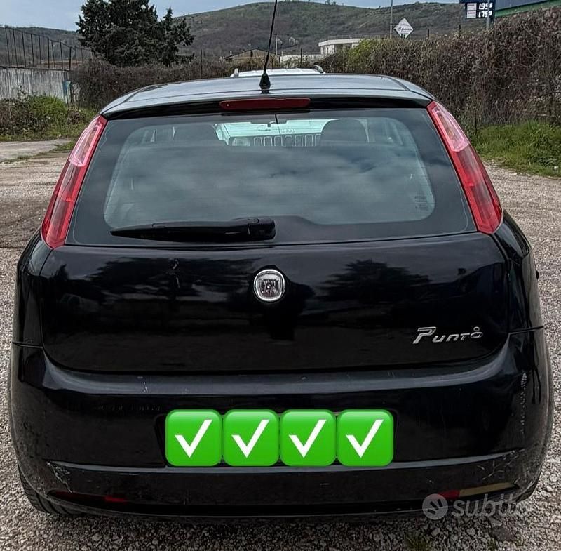 Usata Fiat Grande Punto 2009 Nero Utilitaria