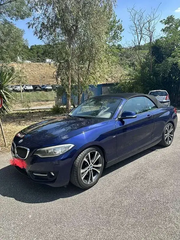 Usata BMW 220 Sport Line 190 CV (139 kW) 2015 Cabrio