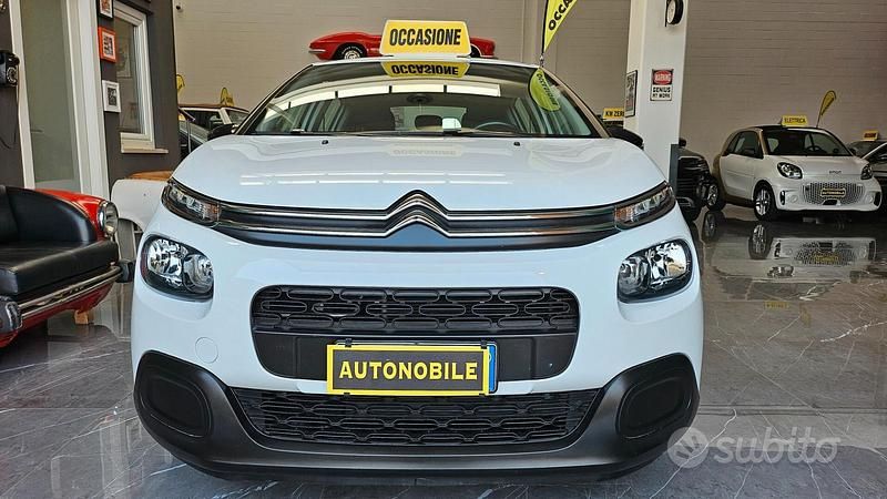 Usata Citroën C3 Feel 82 CV (60 kW) 2018 Bianco Utilitaria