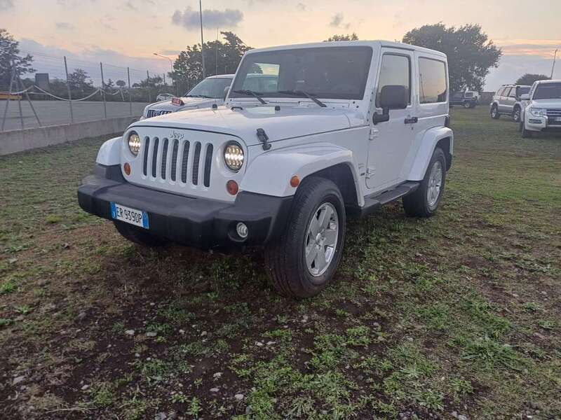 Usata Jeep Wrangler Sahara 200 CV (147 kW) 2013 Bianco SUV