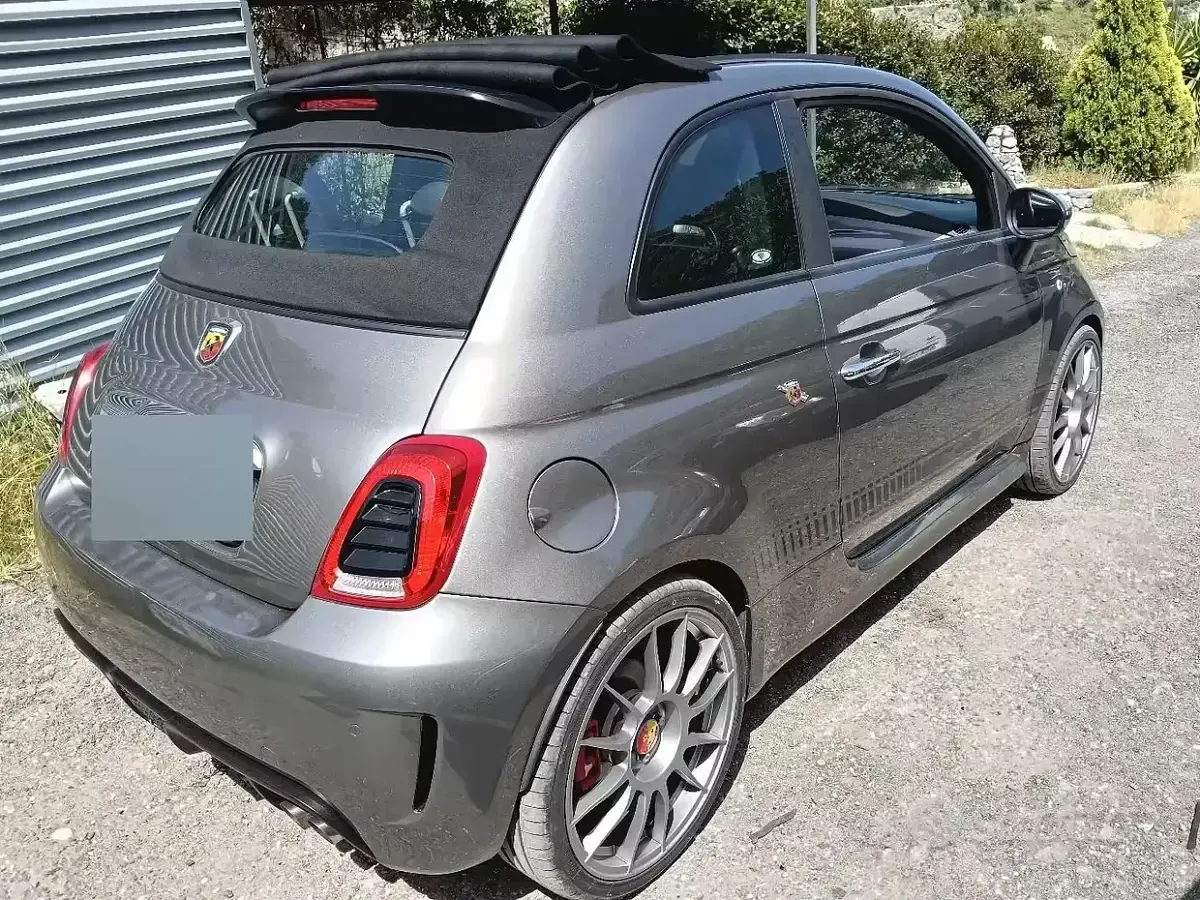 Usata Abarth 500C 135 CV (99 kW) 2011 Grigio Cabrio
