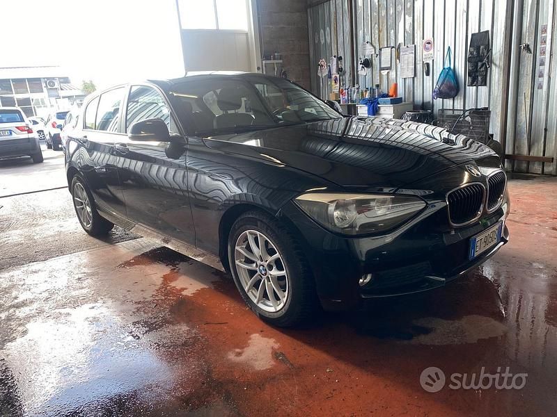 Usata BMW 116 116 CV (85 kW) 2014 Nero Utilitaria
