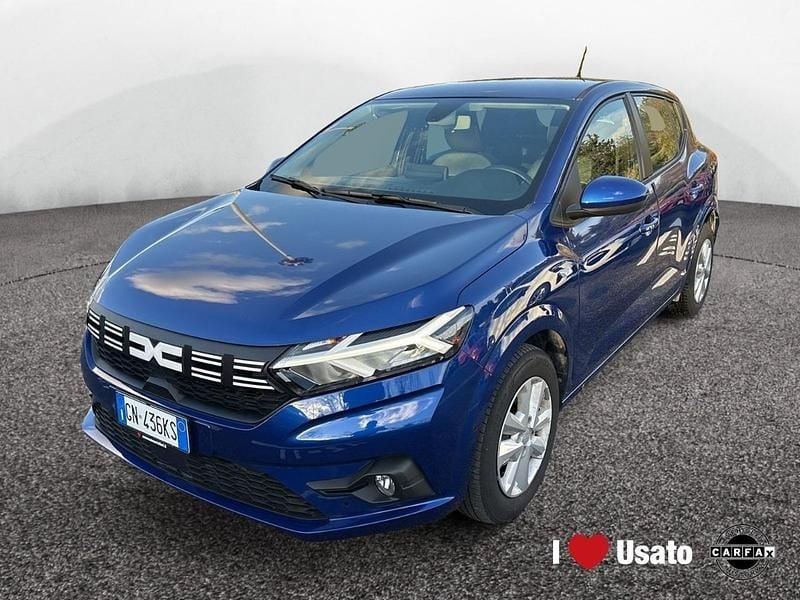 Usata Dacia Sandero Expression 91 CV (66 kW) 2023 Blu Utilitaria