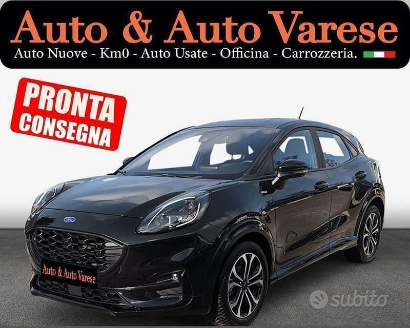 Usata Ford Puma S 125 CV (91 kW) 2022 Nero Berlina
