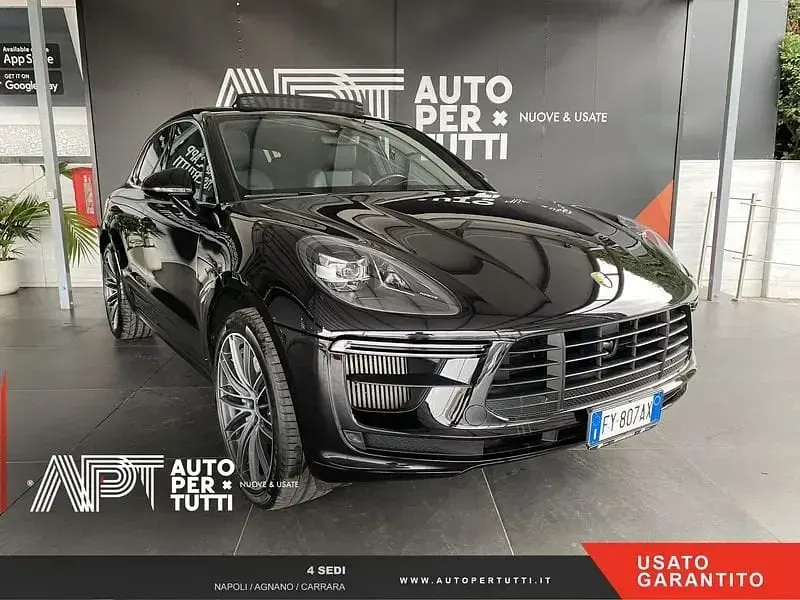 Usata Porsche Macan Turbo 441 CV (324 kW) 2020 Nero SUV