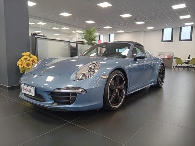 Usata Porsche 911 Targa 4S 400 CV (294 kW) 2015 Azzurro Cabrio
