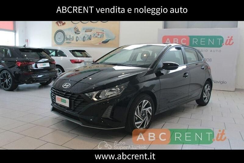 Usata Hyundai i20 83 CV (61 kW) 2023 Nero Berlina