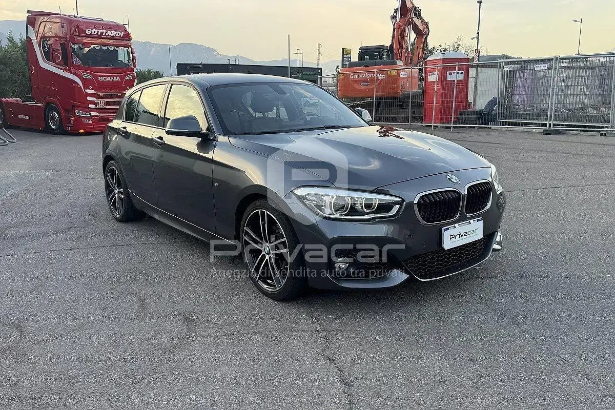 Usata BMW 118 M Sport 136 CV (100 kW) 2018 Grigio Berlina