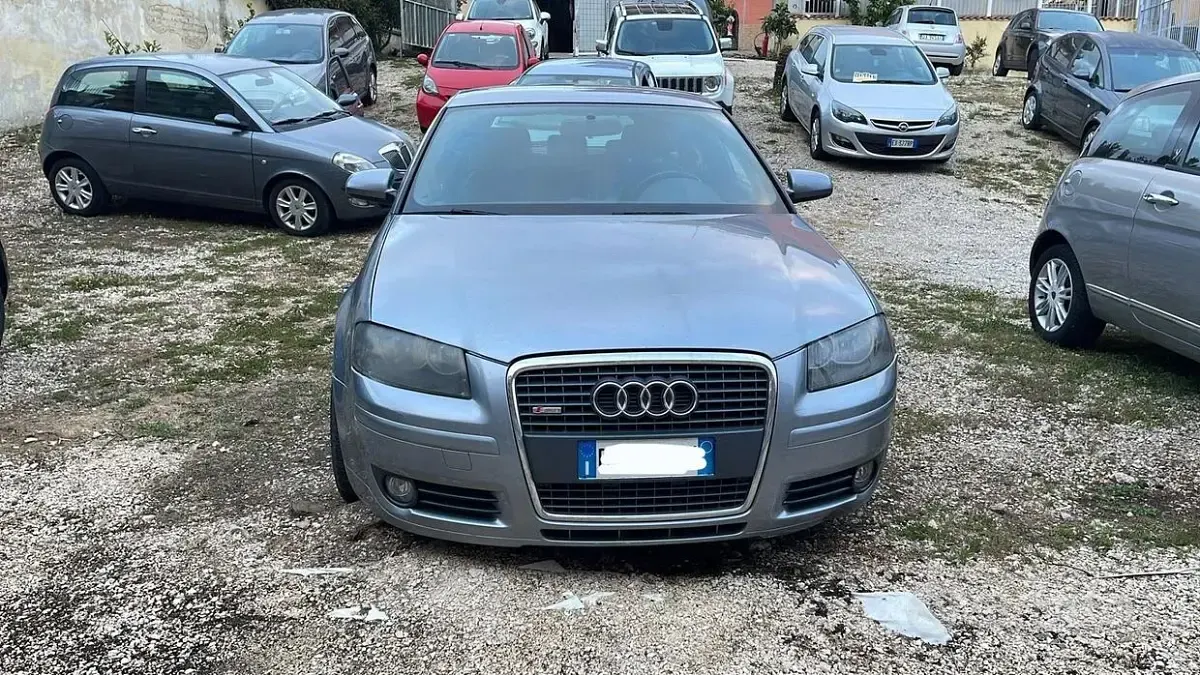 Usata Audi A3 Attraction 140 CV (102 kW) 2008 Grigio Utilitaria