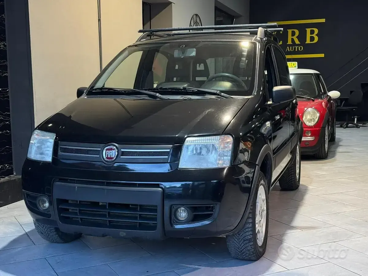 Usata Fiat Panda 4x4 75 CV (55 kW) 2009 Nero Utilitaria