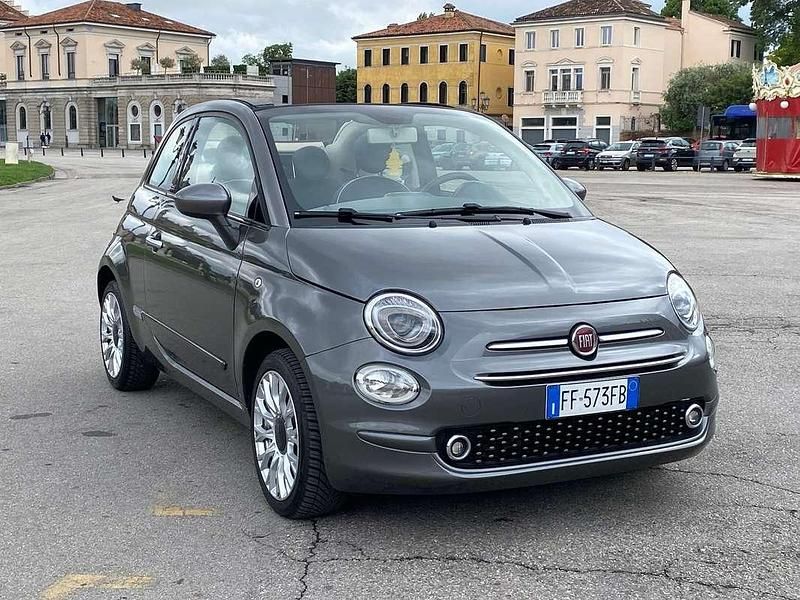Usata Fiat 500C Lounge 75 CV (55 kW) 2016 Grigio Cabrio