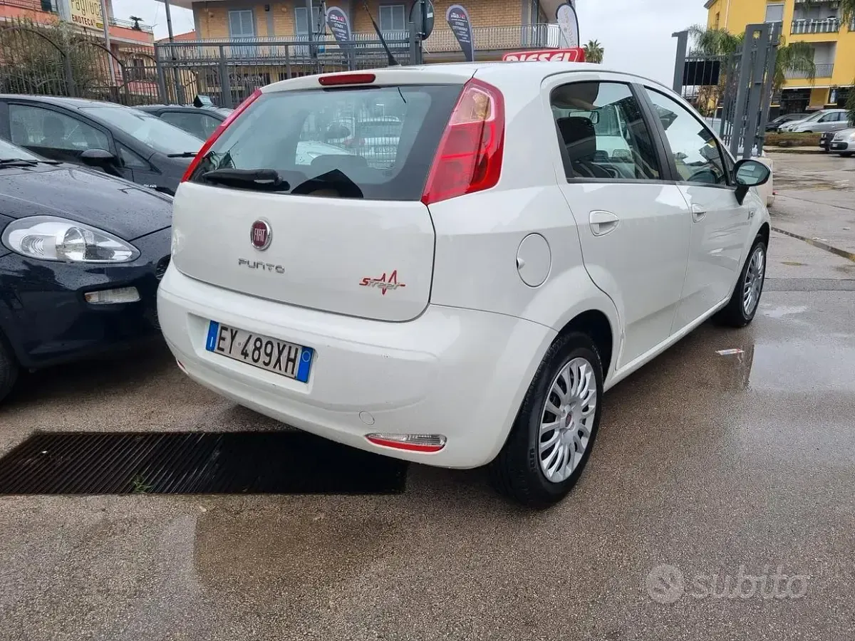 Usata Fiat Punto Street 75 CV (55 kW) 2015 Bianco Utilitaria