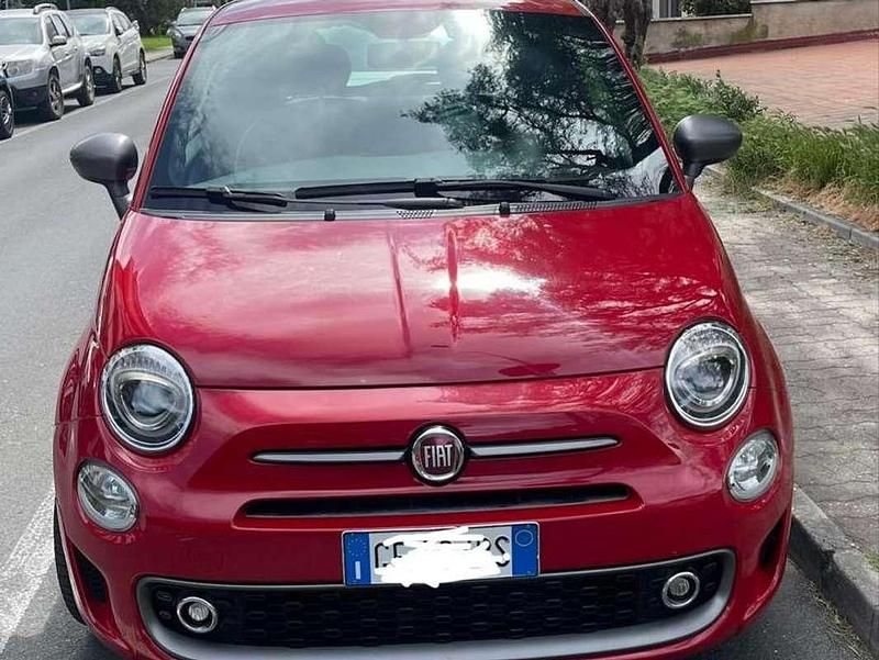 Usata Fiat 500 Sport 69 CV (50 kW) 2021 Rosso Utilitaria