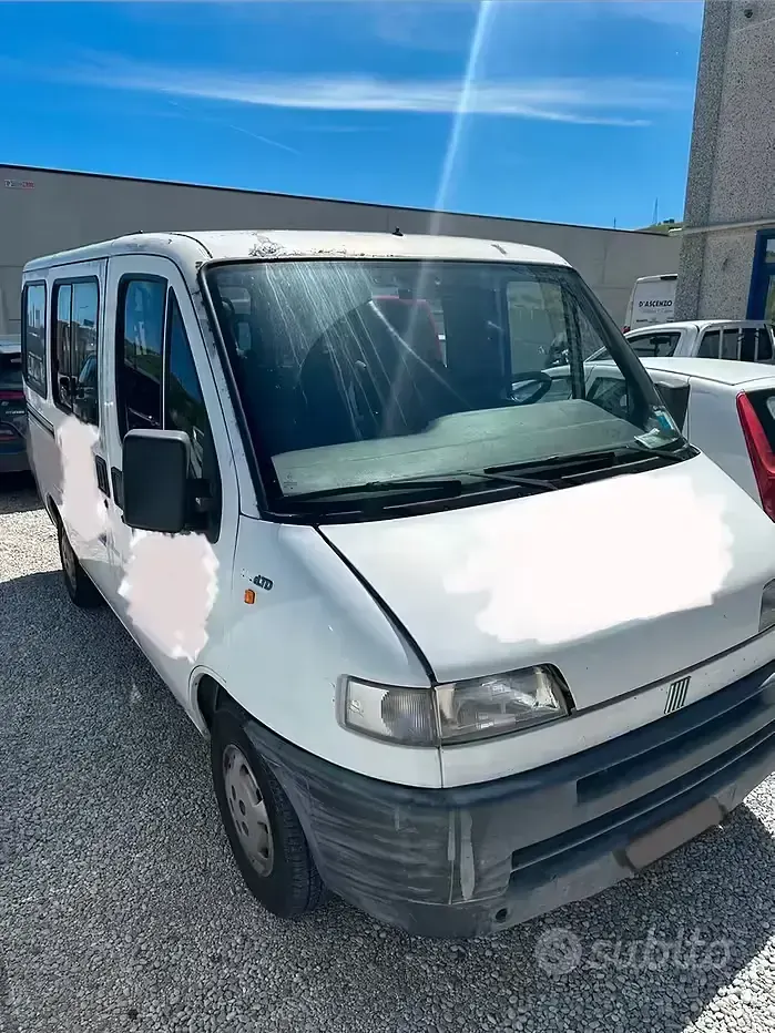 Usata Fiat Ducato 90 CV (66 kW) 1998 Bianco Furgone