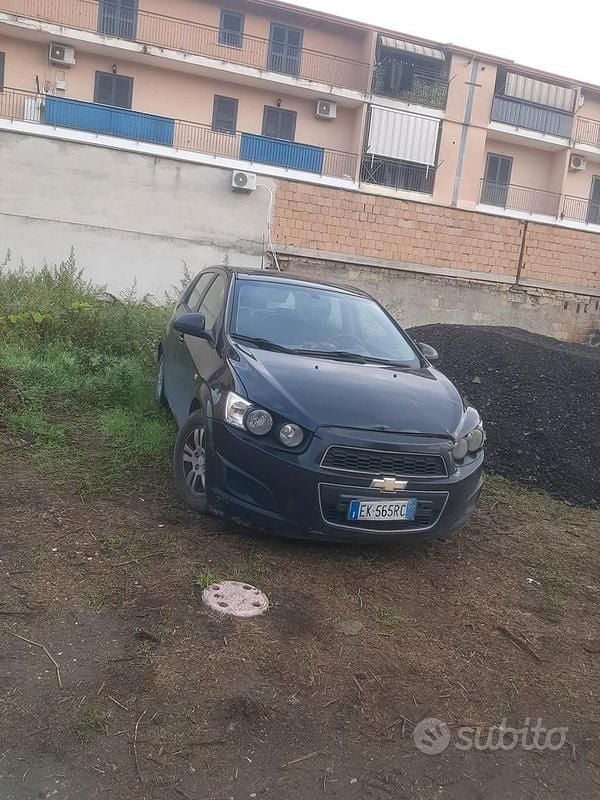 Usata Chevrolet Aveo 2011 Nero Berlina