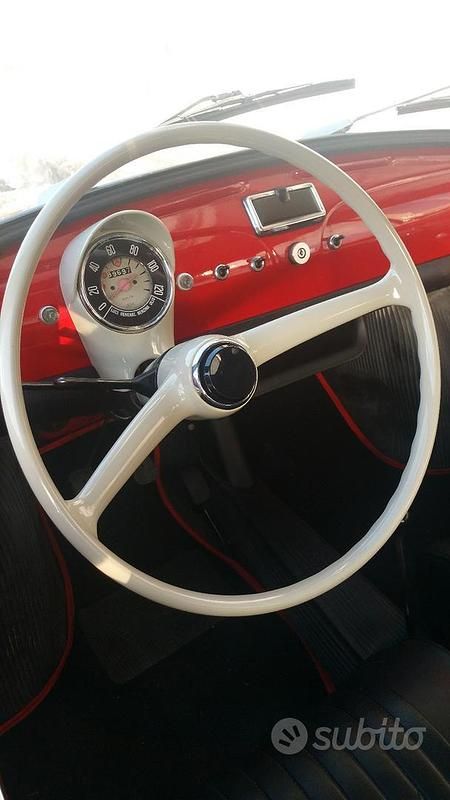 Usata Fiat 500 1960 Rosso Utilitaria
