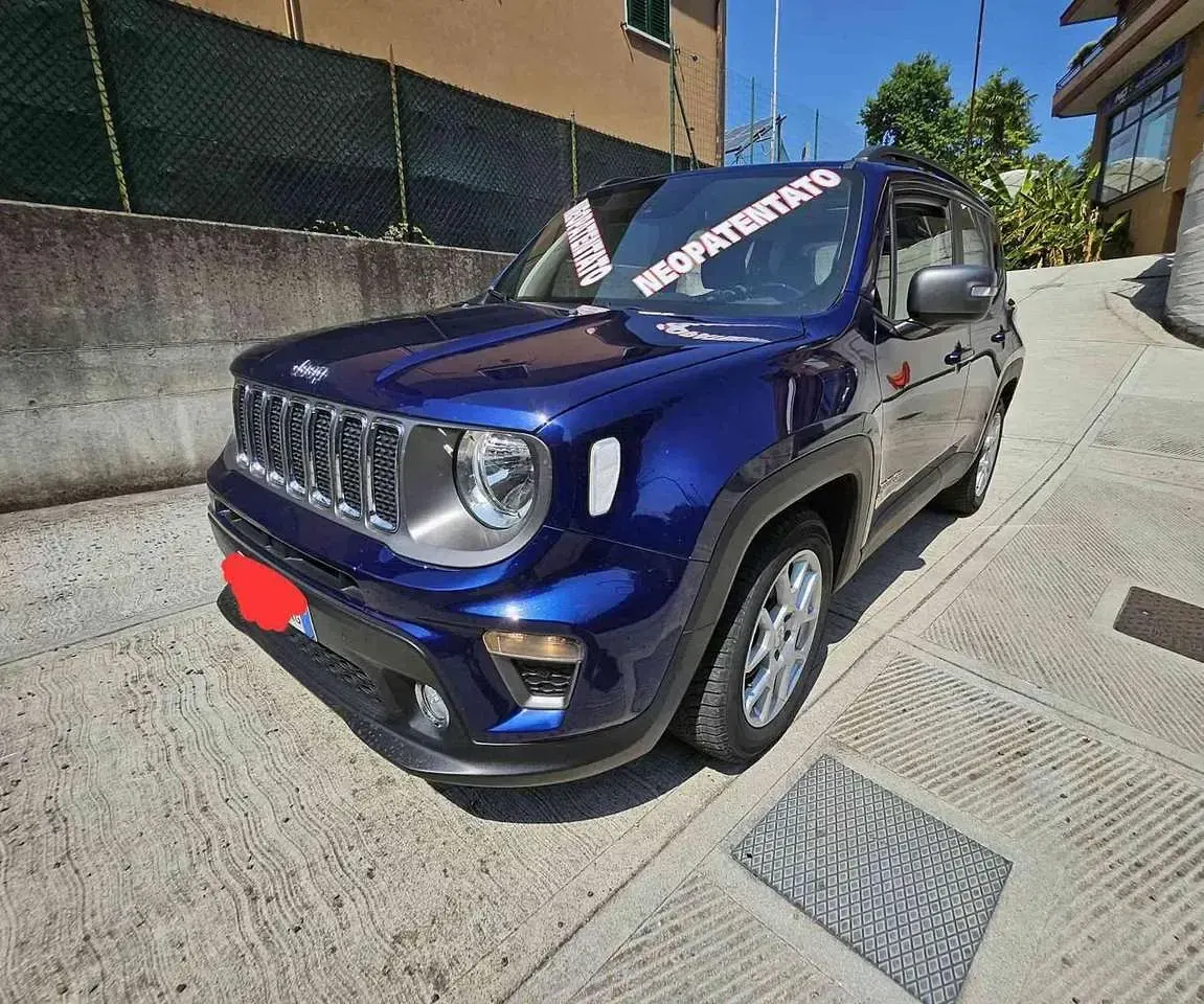 Usata Jeep Renegade 120 CV (88 kW) 2019 Blu SUV