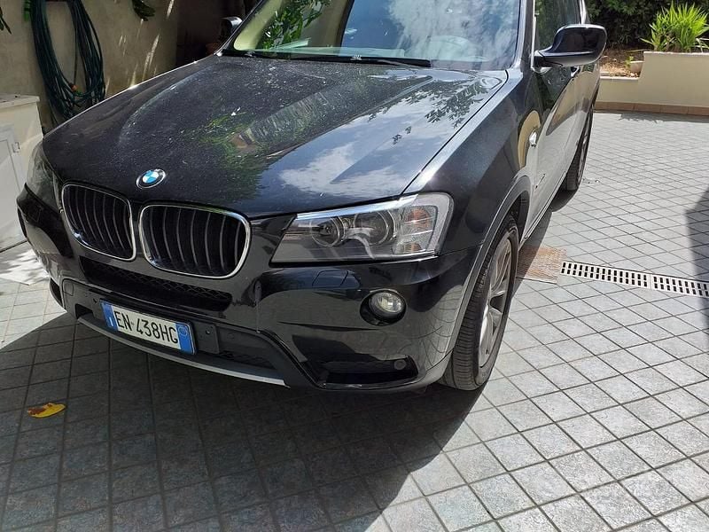 Usata BMW X3 143 CV (105 kW) 2012 Nero SUV