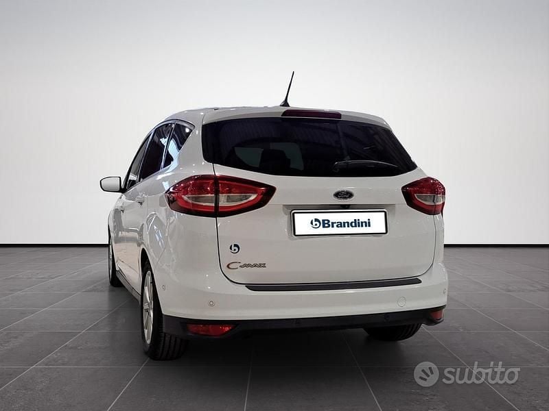 Usata Ford C-MAX Business Edition 120 CV (88 kW) 2018 Bianco Monovolume
