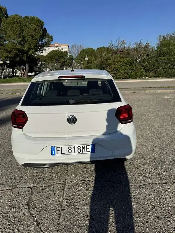 Usata VW Polo Highline 90 CV (66 kW) 2018 Bianco Utilitaria