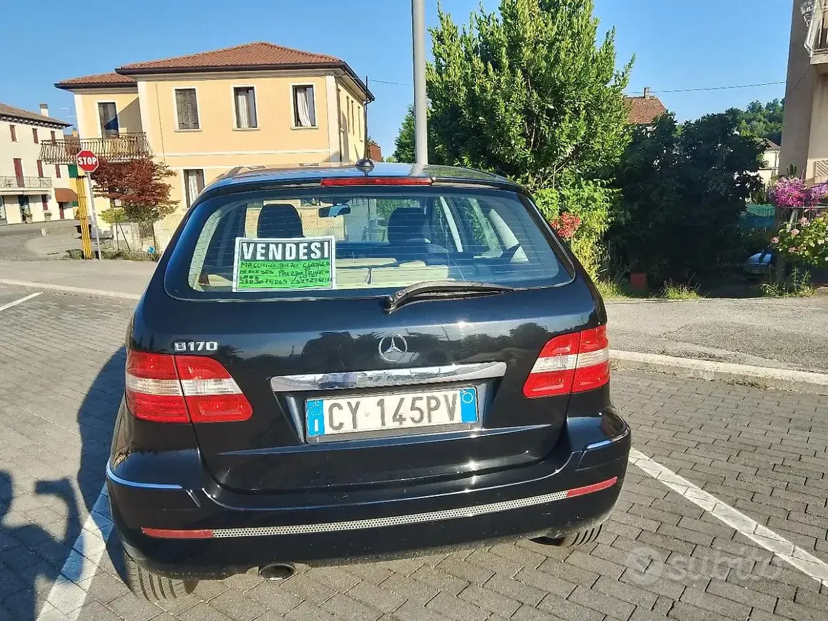 Usata Mercedes B170 116 CV (85 kW) 2006 Nero Monovolume