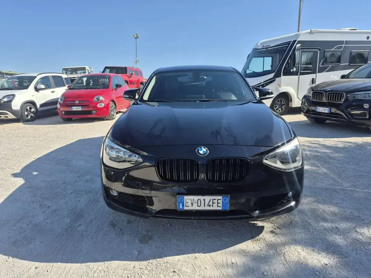 Usata BMW 120 184 CV (135 kW) 2014 Nero Utilitaria