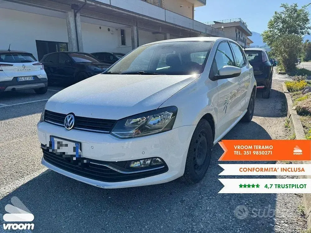 Usata VW Polo 75 CV (55 kW) 2014 Bianco Utilitaria