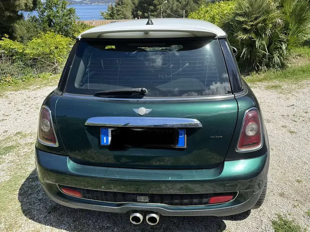 Usata Mini Cooper S Chili 174 CV (127 kW) 2006 Verde Utilitaria