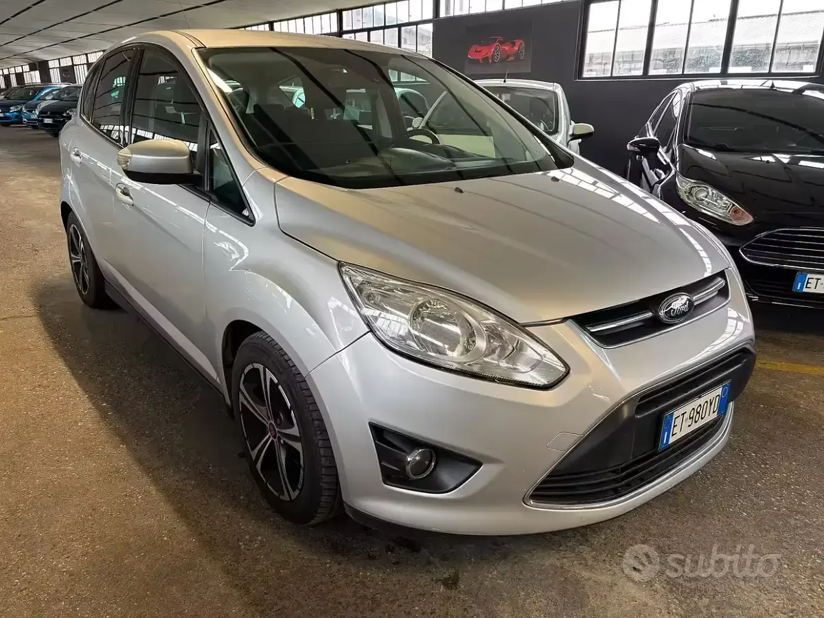 Usata Ford C-MAX Titanium 95 CV (69 kW) 2013 Grigio Monovolume
