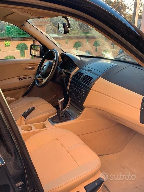 Usata BMW X3 150 CV (110 kW) 2006 Nero SUV