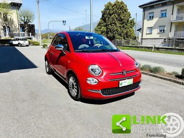 Usata Fiat 500 Lounge 95 CV (69 kW) 2019 Rosso Utilitaria