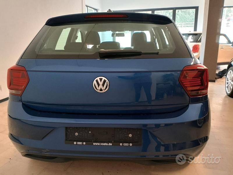 Usata VW Polo Comfortline 80 CV (58 kW) 2019 Blu Berlina