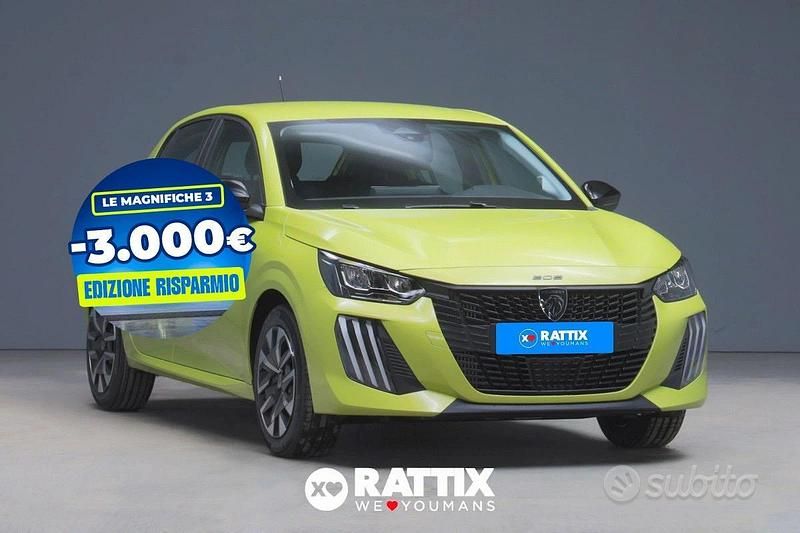 Usata Peugeot 208 Style 2025 Giallo Utilitaria
