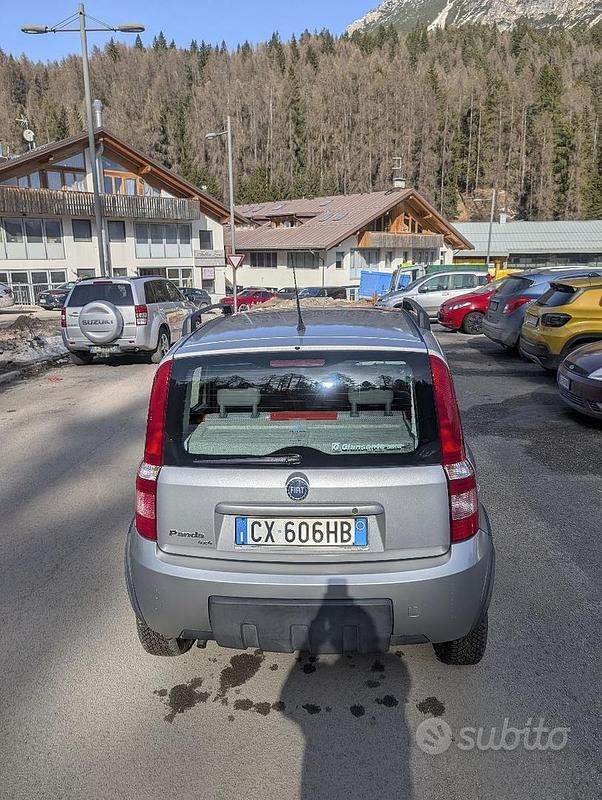 Usata Fiat Panda 4x4 Climbing 60 CV (44 kW) 2005 Grigio Utilitaria
