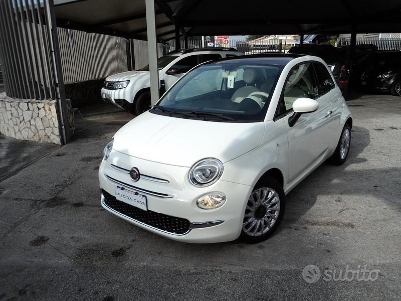 Usata Fiat 500 Lounge 69 CV (50 kW) 2018 Bianco Berlina