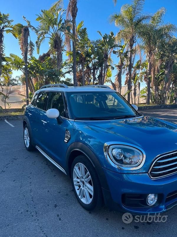 Usata Mini Cooper D Countryman 2018 Blu SUV