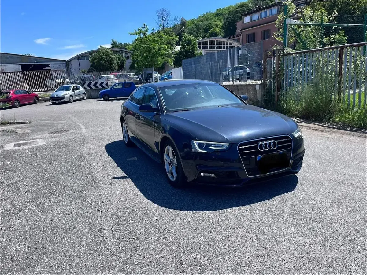 Usata Audi A5 Design 150 CV (110 kW) 2018 Grigio Coupé
