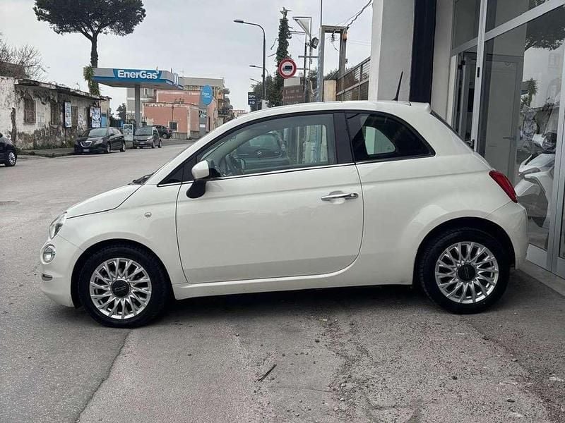 Usata Fiat 500 Lounge 95 CV (69 kW) 2017 Bianco originale Utilitaria