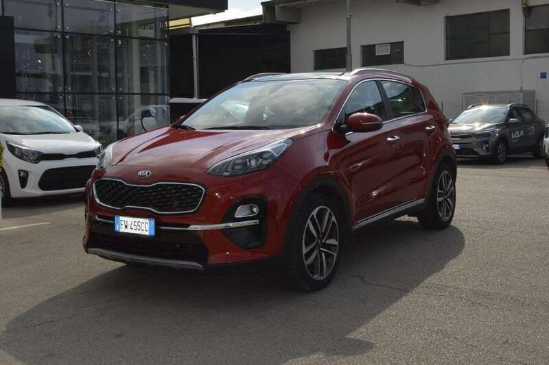 Usata Kia Sportage 136 CV (100 kW) 2019 Rosso SUV