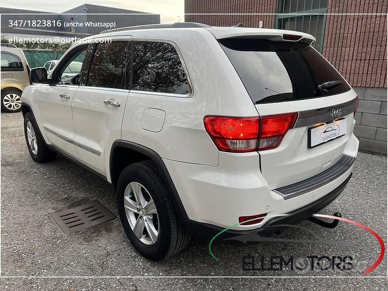 Usata Jeep Grand Cherokee Overland 250 CV (183 kW) 2012 Bianco SUV