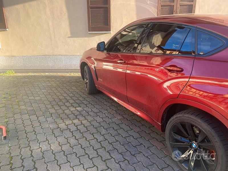 Usata BMW X6 M Sport 258 CV (189 kW) 2015 Rosso SUV