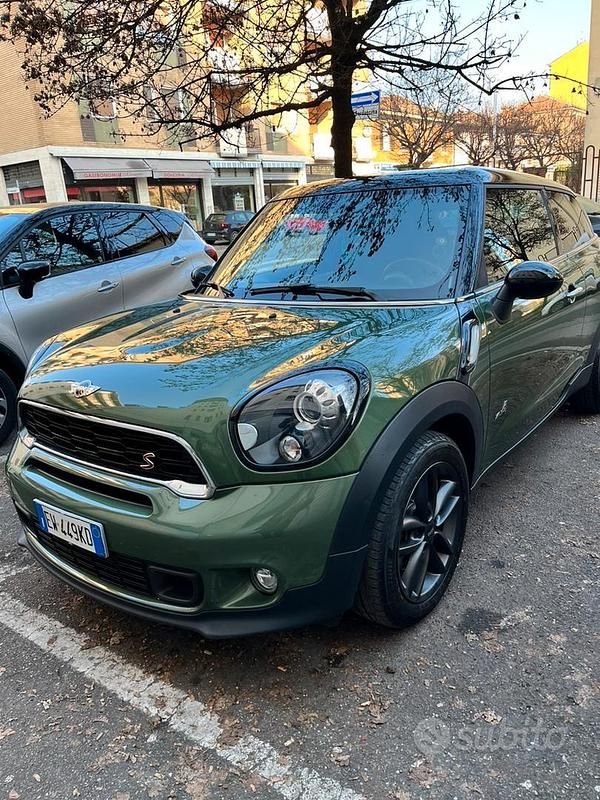 Usata Mini Paceman 145 CV (106 kW) 2014 Verde Utilitaria