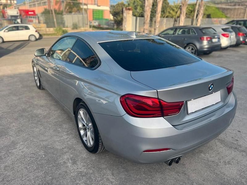 Usata BMW 420 Coupé Advantage 190 CV (139 kW) 2018 Argento Coupé