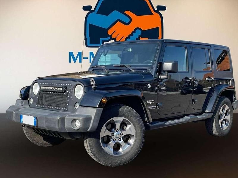 Usata Jeep Wrangler Sahara 200 CV (147 kW) 2016 Nero SUV