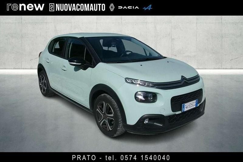 Usata Citroën C3 Feel 68 CV (50 kW) 2019 Verde Utilitaria