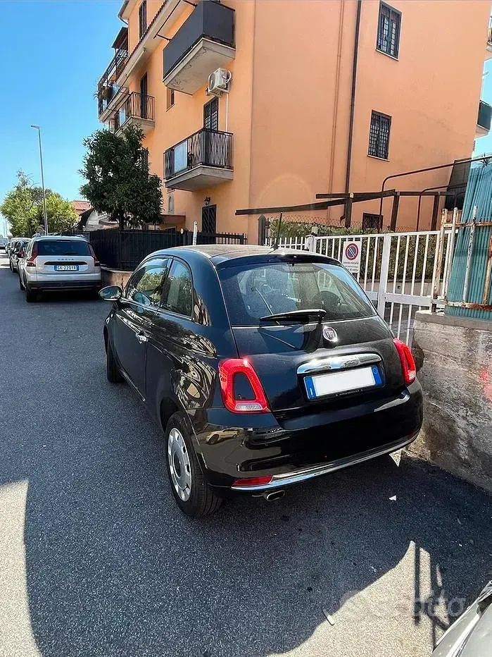Usata Fiat 500 69 CV (50 kW) 2018 Nero Utilitaria