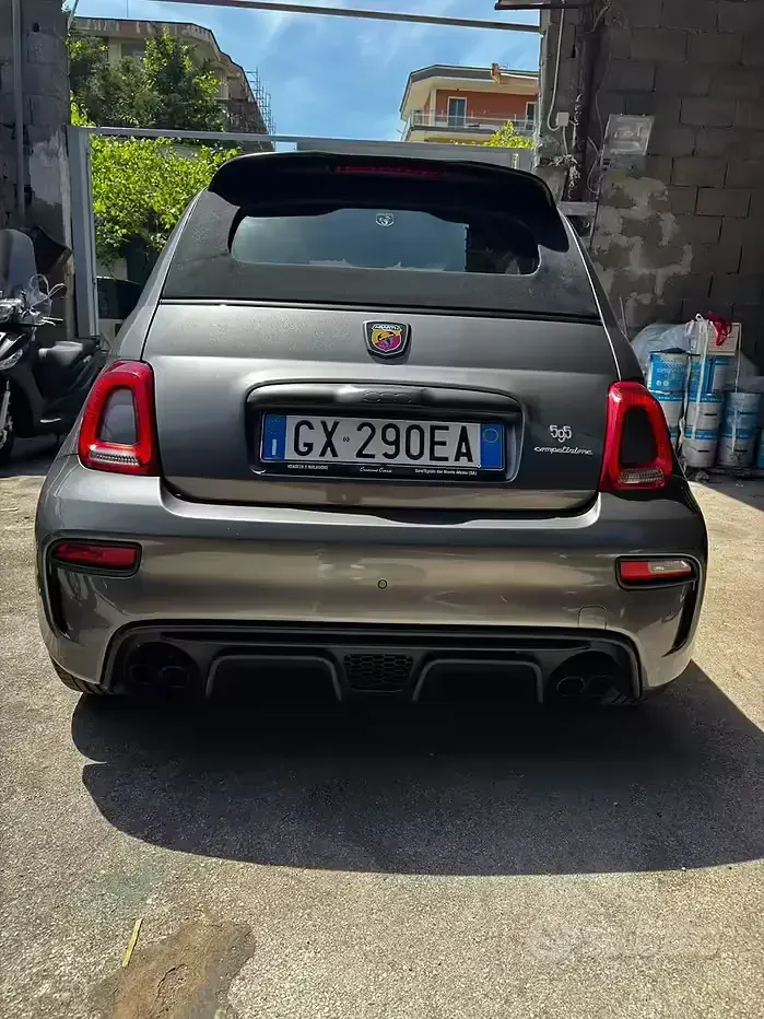 Usata Abarth 595 180 CV (132 kW) 2017 Grigio Berlina